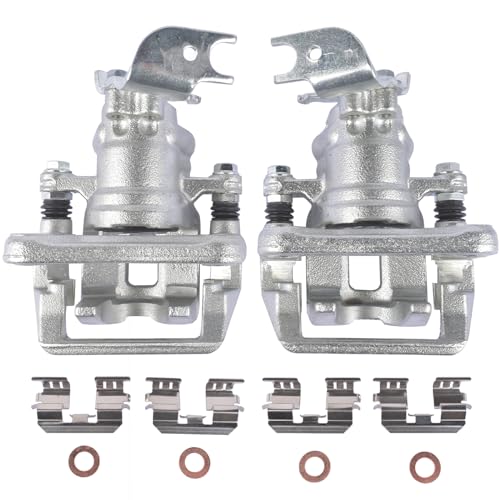 Weonefit Rear Disc Brake Caliper Assembly for Honda Accord 2008-2012 & Acura TSX 2009-2014 - Replacement 19-B3358