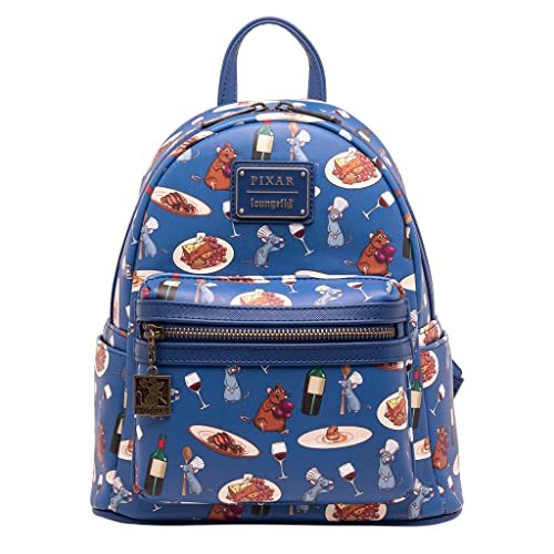 Disney Pixar Ratatouille Remy & Emile Allover Print Mini Backpack
