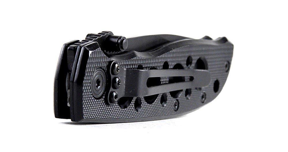 Smith & Wesson unisex adult Clam Smith Wesson Extreme Ops Tanto 40Ser 4 1In Clm, Black, One Size US