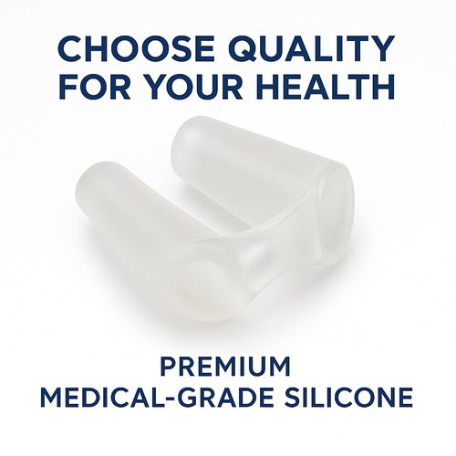 AIR VITALITY Nostril Retainer — Small Size 7 — Soft Hypoallergenic Silicone — Light Nose Splint-Like Support for Post-Rhinoplasty Comfort — Made in Türkiye