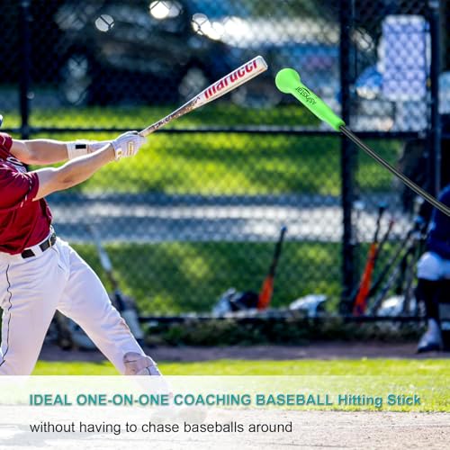 Baseball Swing Trainer - 54-Inch Batting Practice Equipment for Baseball & Softball