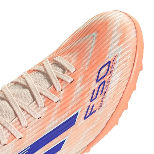 adidas Womens F50 Sparkfusion Turf Soccer Cleats Orange 7 Bliss/Lucid/Beam