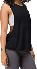 Skiennix Women's Cropped Fitness Tank Top - Sleeveless Gym & Yoga Athletic Shirt