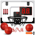 Mini Basketball Hoop Over The Door with Electronic Scoring and Accessories