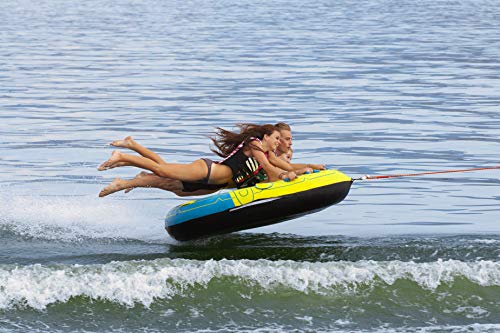 3 Person Comfort Shell Towable Inflatable Tube for Boating - Water Recreation
