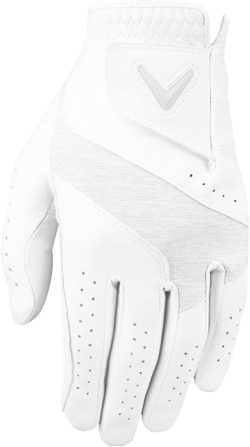 Callaway Golf Fusion Glove - Premium Comfort & Grip for Enhanced Performance | Right Handed, Size M