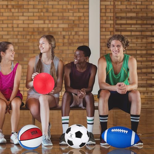 Deekin Assorted Sport Ball Set for Youth & Adults - Classic/Adult Youth Variation