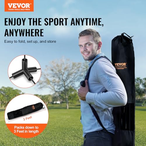 VEVOR 10ft Adjustable Badminton Net for Kids & Indoor Outdoor Play