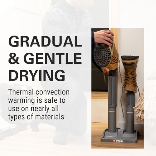 DryGuy Shoe Boot Garment & Gear Electric Dryer - 2 Ports Silent Heat