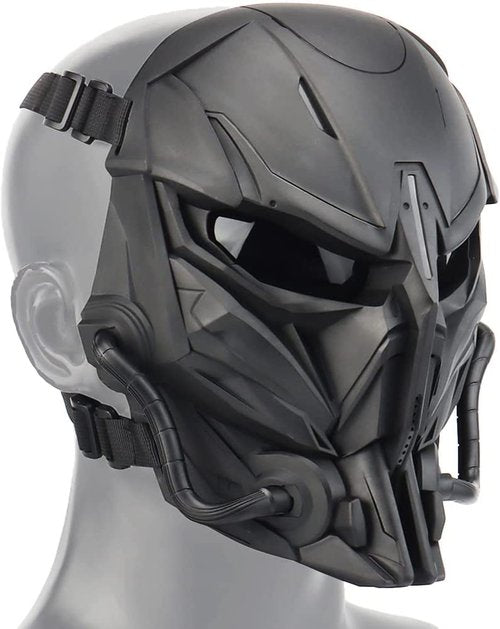 Airsoft Skull Full Face Protective Mask Balaclava Adjustable for Outdoor Sports CS Cosplay Tactical