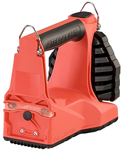 Rechargeable LED Lantern with AC/DC Charger, 1200 Lumens, Orange