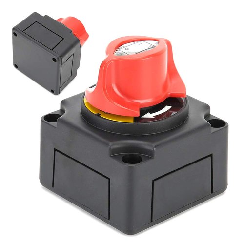 Battery Switch - Skiennix 1000A 12V/24V Heavy-Duty Disconnect Switch with Copper Tinned Brass Terminals