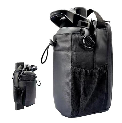 Zilonmzena Magnetic Gym Bag Water Bottle Carrier Holder with Phone Pockets & Shoulder Bag for Gym,Sports, Travel, Carry-on items