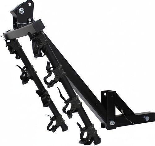 MaxxHaul 50250 4-Bike Hitch Mount Rack – 22" Dual Arm Carrier, Fits 2" Receiver for Car, Truck, SUV – Heavy-Duty Steel with Safety Reflectors