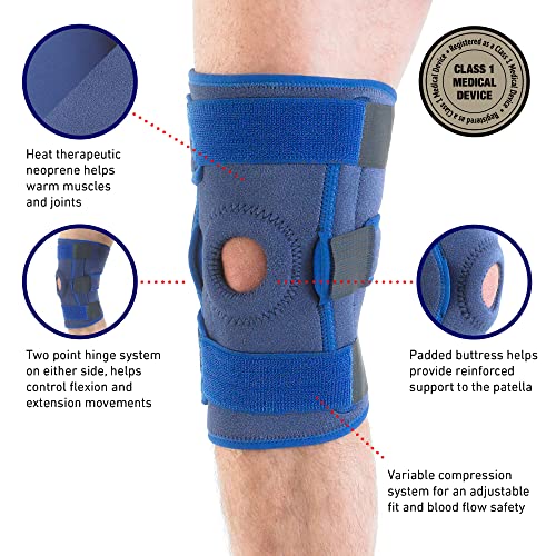 Neo-G Hinged Knee Brace for Joint Support & Injury Recovery - Adjustable Compression