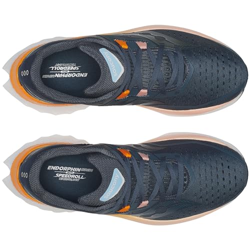 Saucony Women's Endorphin Speed 4 Running Sneakers Dusk/Peel (Size 5)