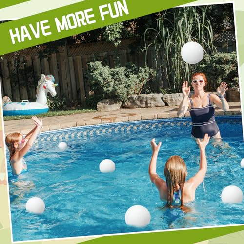 Jexine 96 Pack Mini Inflatable Volleyballs with Pump - 4 Inch Sports Balls Set