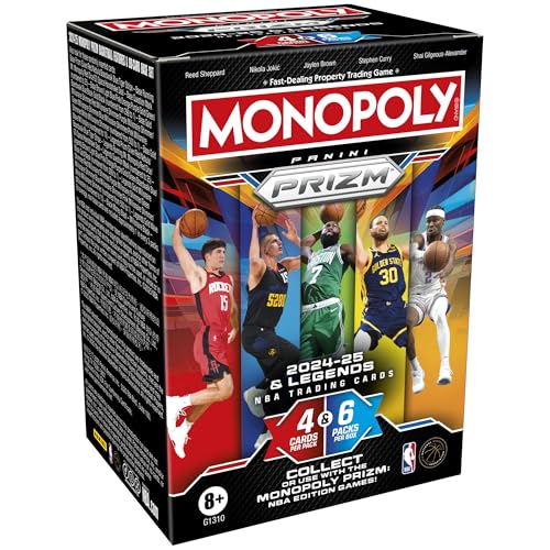 NBA Trading Cards Booster Box - Monopoly Prizm 2024-25 Panini Collection