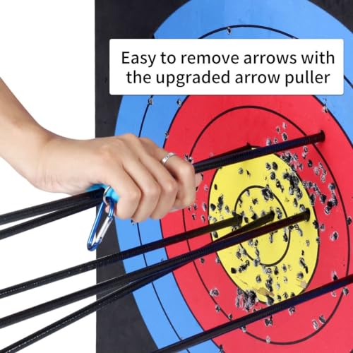 SPG 4-Inch Thick EVA Foam Archery Target for Bows Up to 60 Lbs - Backyard Practice