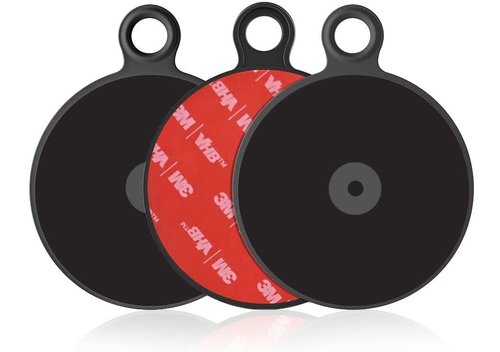 APPS2Car Ultra Sticky Dashboard Pad Mounting Disks - 3Pcs 3" Heat-Resistant Replacement for Phone & GPS Holders