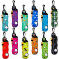 12 Pack Golf Ball Pouch with Tee Holder - Portable Neoprene Golf Accessory