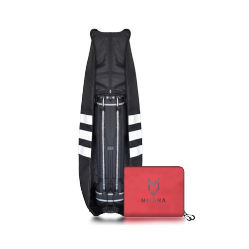 MJ Foldable Golf Bag Rain Cover/Hood, Lightweight Golf Bag Travel Cover-Durable,Universal Fit, Easy Access