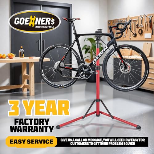 GOEHNER's Bike Repair Stand Aluminum Portable Maintenance Workstation