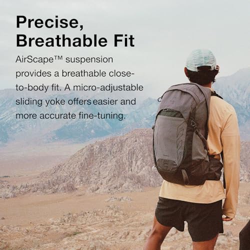 Men's Lightweight Hiking Backpack 22L - Black, Variation of THIS listing