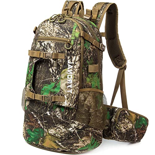 Camo-Khaki Hunting Backpack for Men Durable Water-Resistant Large Capacity