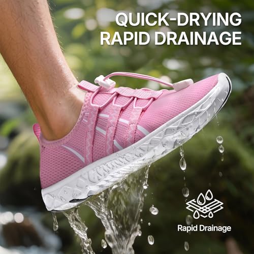 Water Shoes for Men Women Quick-Dry Barefoot Swim Footwear