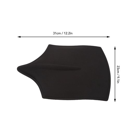 Lumbar Molder Liposuction Back Board, Foam Abdominal Compression Garment Back Lipo Board for Liposuction Recovery and BBI Post Surgery (Black)