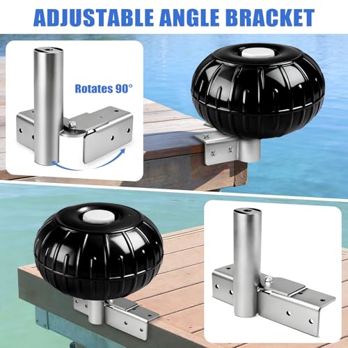Boat Dock Corner Mount Wheel Bumper - Marine-Grade Protection