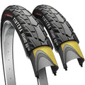 700 x 45c Foldable Bike Tires with Anti-Puncture Layer for City and Gravel Bikes