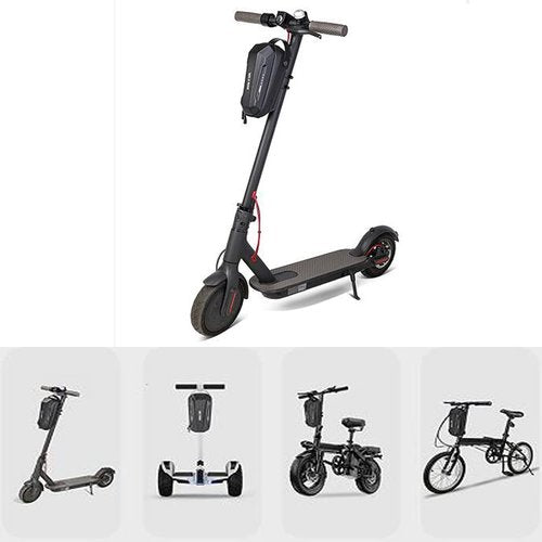 Scooter Storage Bag, Waterproof Electric Scooter Handlebar Bag, Durable EVA Hard Shell Front Bag for Mijia M365/M365 Pro/Segway ES1/ES2/ES3 for Kick Scooters Carrying Wallet Charger Repair Tools (2L)