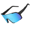 BangLong Cycling Sunglasses for Men Women, UV400 Protection Sports Sun Glasses for Baseball Running Bike Cycling Driving, Black