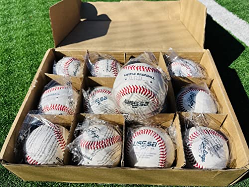 Youth USSSA Baseballs - Competition Grade, 1 Dozen - Raised Seams & Durable Cover