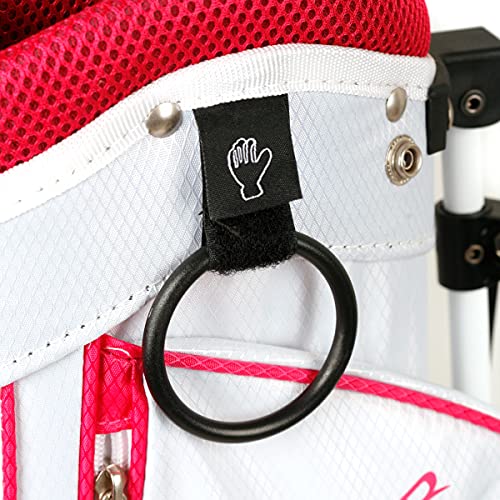Orlimar ATS Junior Pink Golf Stand Bag for Girls Ages 5-8, Lightweight & Durable