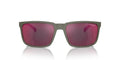 ARNETTE Sunglasses AN 4251 28546R Matte Military/Grey Mirror Orange/Yellow Policarbonate Standard