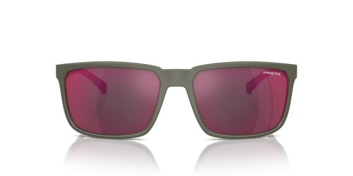 ARNETTE Sunglasses AN 4251 28546R Matte Military/Grey Mirror Orange/Yellow Policarbonate Standard