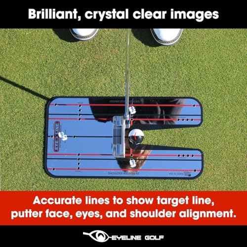 EyeLine Golf Classic Large Putting Alignment Mirror - Golf Training Aid
