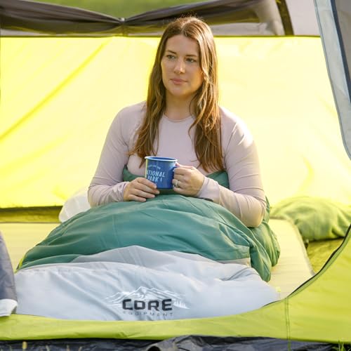 Adult Insulated Sleeping Bag Extra Large 81x39 30°F - CORE