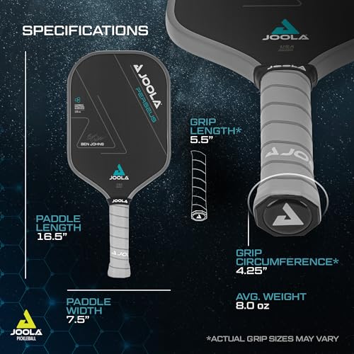 JOOLA Perseus Pickleball Paddle 16mm - Official Ben Johns Signature Power & Control