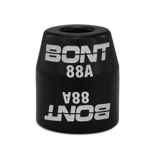 Bont Skates - Replacement Top Cone or Bottom Barrel Cushions Bushings - Quad Roller Skate Derby Plate - Made in USA (93A Red, Bottom Barrel Cushion (8pc))