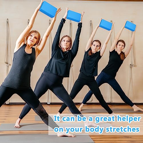 Honoson 20 Pack Yoga Blocks 9 x 6 x 3 Inch High-Density Foam Support