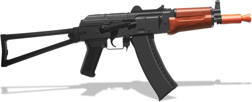 EMERBU Pro-Grade Gel Splatter Ball Blaster AKS74U - Upgraded Metal & Nylon Body | High Power 11.1V Motor for Ages 15+