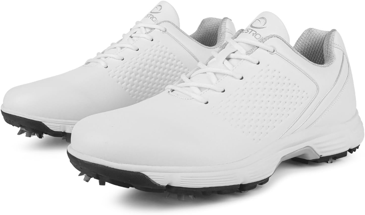 Skiennix Waterproof Golf Shoes - Spiked Sneakers for Men | Durable Outdoor Walking Footwear