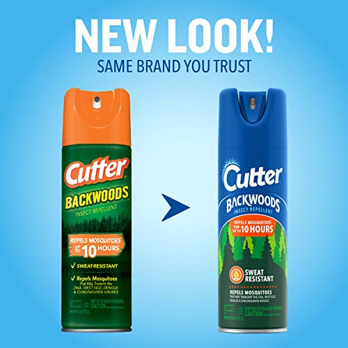 Cutter Backwoods Mosquito & Insect Repellent Spray 6 Oz Pack of 12
