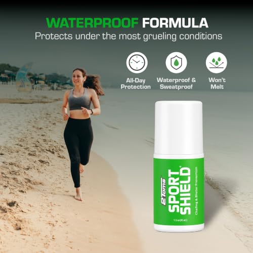 All-Day Waterproof Anti-Chafe Stick for Running, Biking, Water Sports