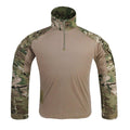 EMERSONGEAR Men's Tactical Shirt,Airsoft Combat Army Paintball Quick Dry Long Sleeve BDU T-Shirt Top
