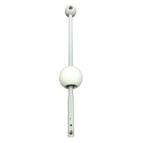 WINNER SPIRIT Real Swing 300 Golf Swing & Hitting Trainer, True Impact, Checking Path After Swing Practice Mat Groover Training Aid, Height Adjustable (Spare Practice Ball Link Set)
